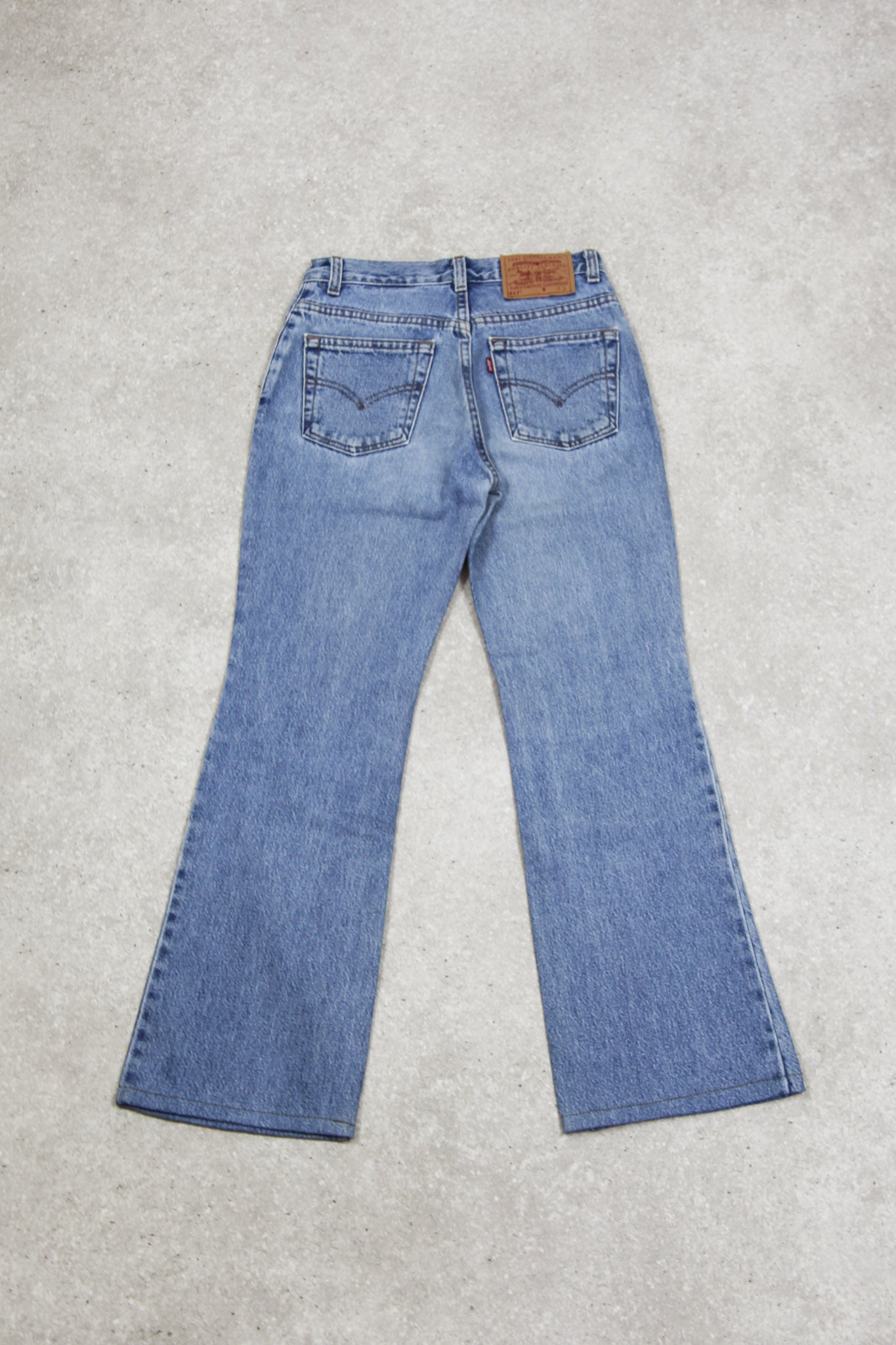 Made in USA Levi's 517 Bootcut Light Wash Jeans (W25 L27.5