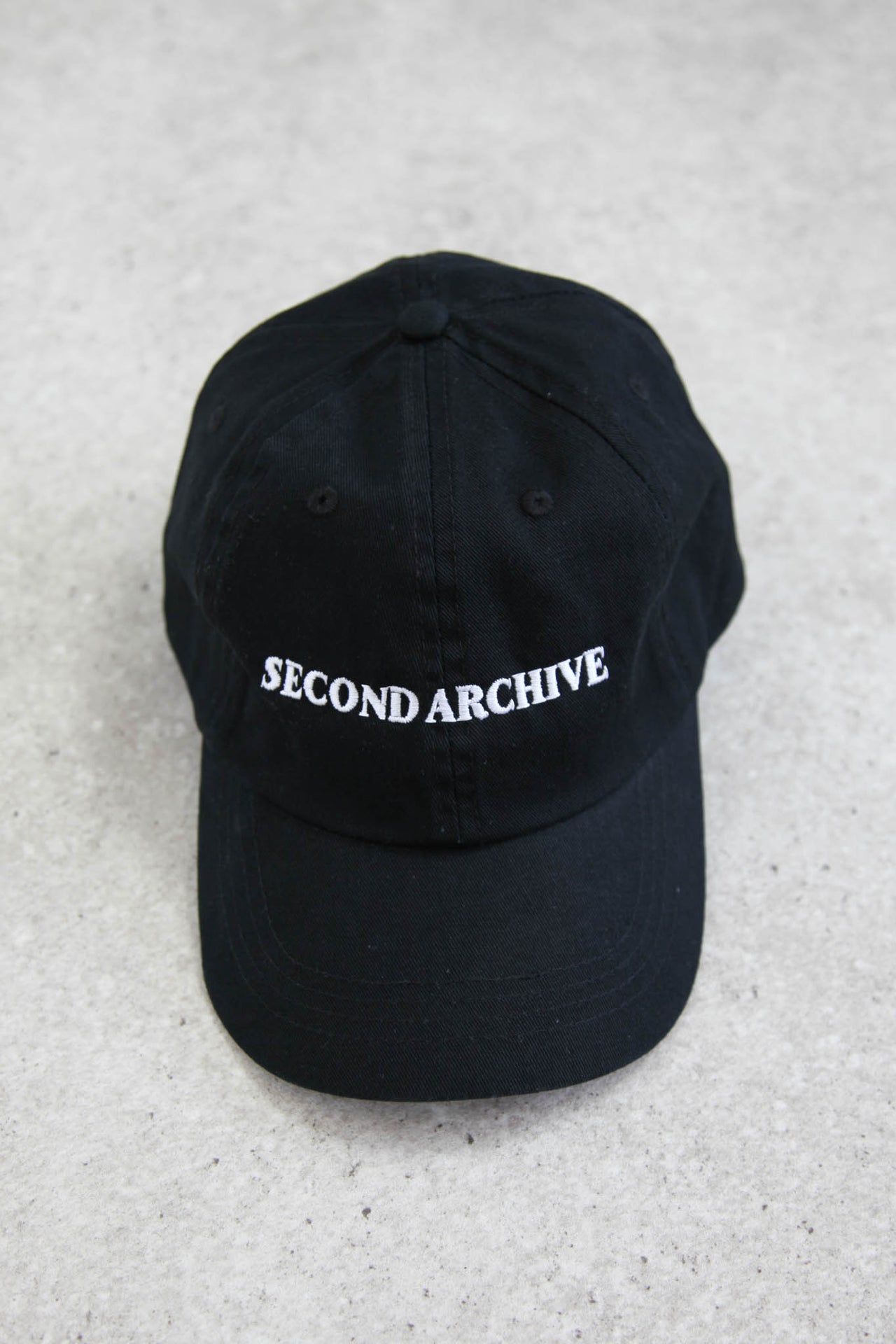 Second Archive MUSE Cap// Solid Black