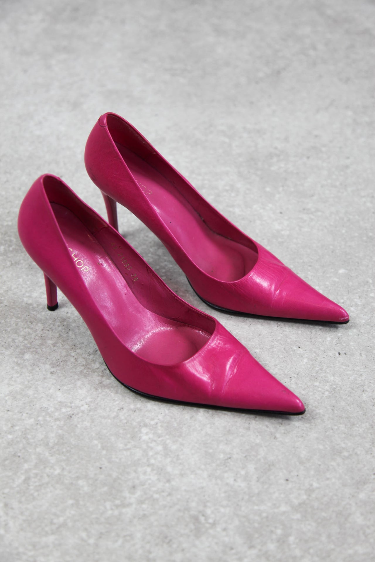 Topshop Bright Pink Heels (EU38/ UK5)