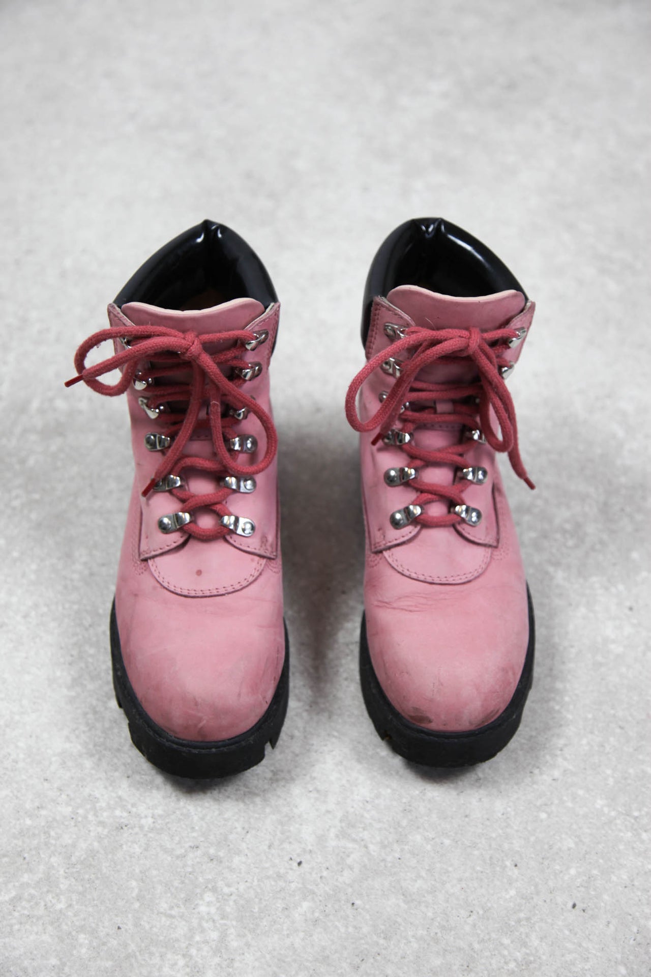 Acne Studio Telde Pink Hiking Boots (EU37/ UK4)