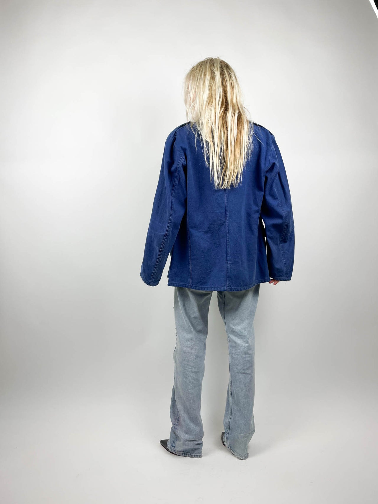 Blue Workwear Vintage Faded Jacket (M)