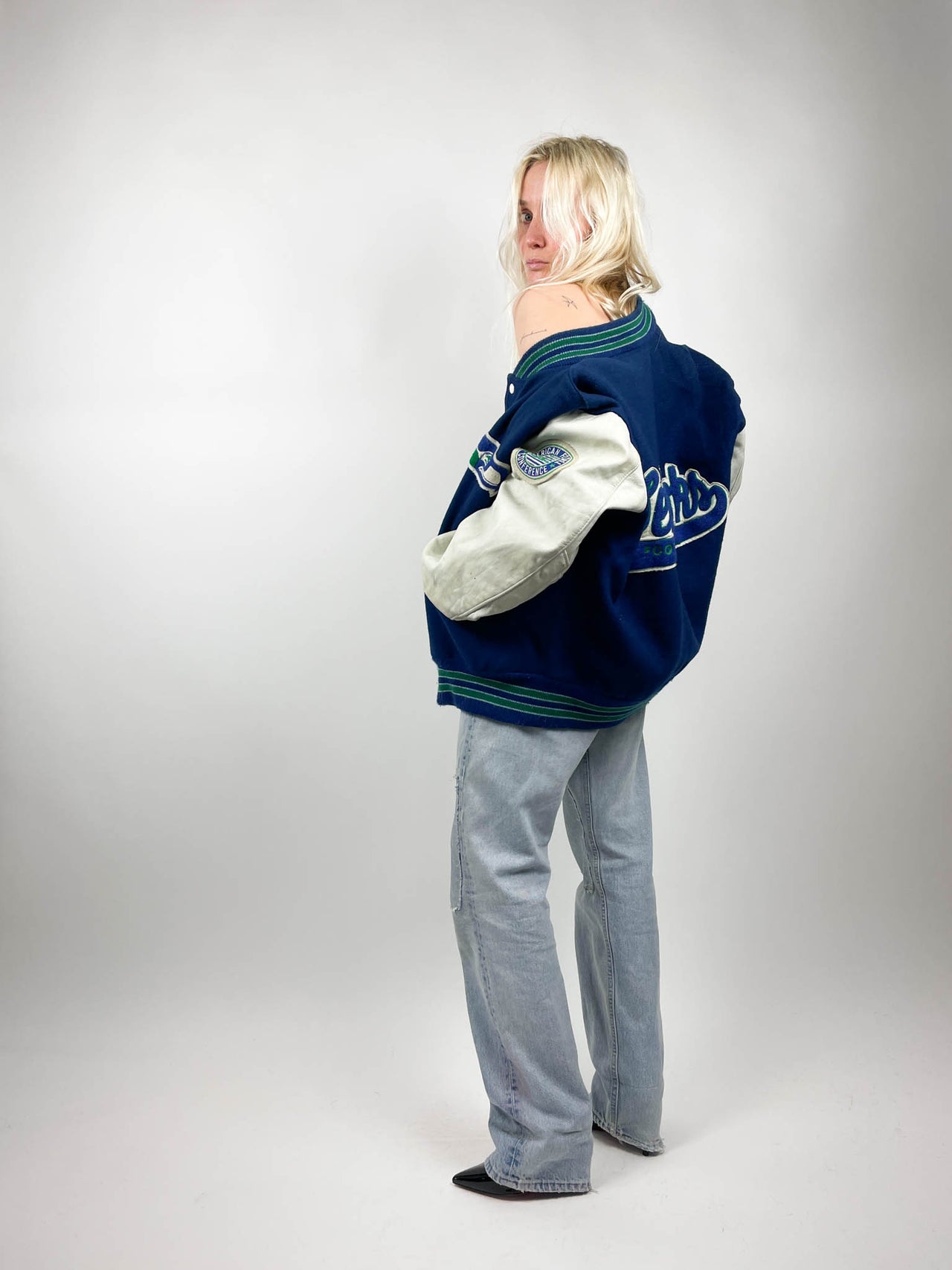 RARE Vintage Seahawks Varsity jacket (M/L)