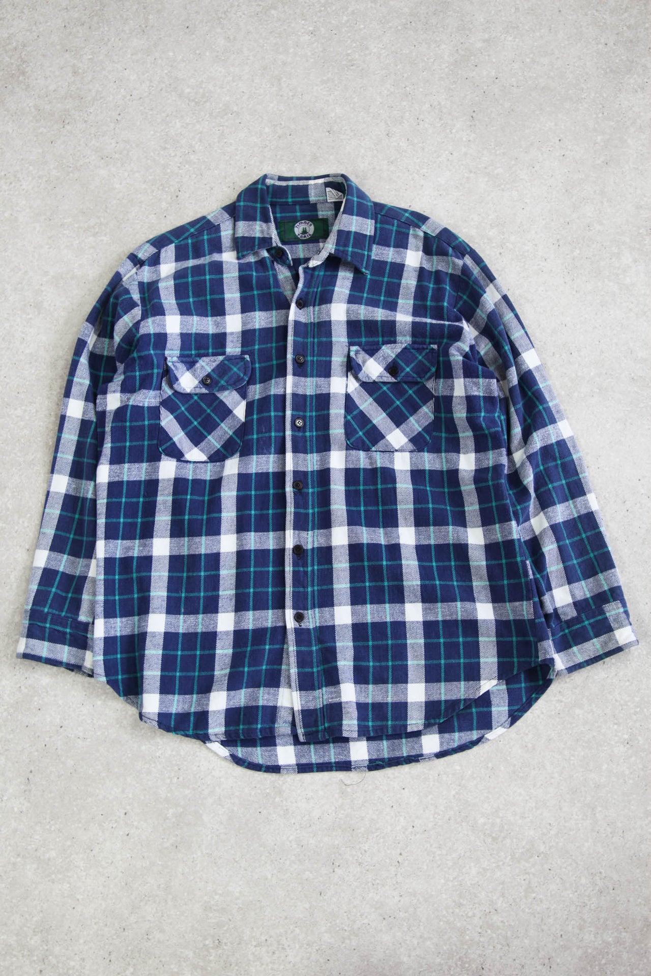 Brushed Cotton Checkered Shirt (M/L)