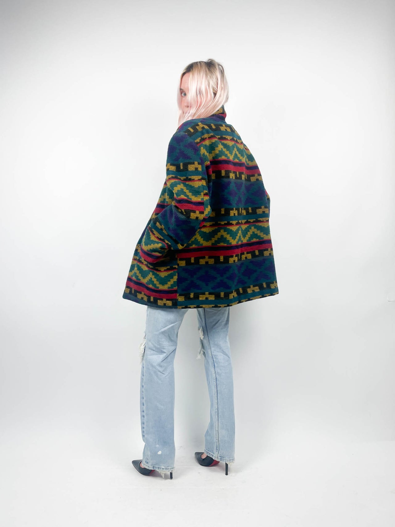Vintage Aztec Jacket/Blazer (M/L)